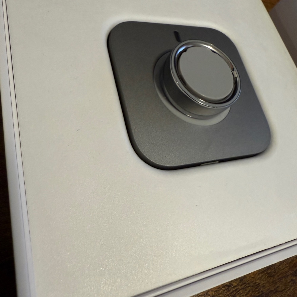 Oura Ring 4 in Shiny Silver - Picture 4 of 9